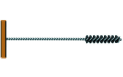 MKT Reinigingsborstel RB-H | Met houten kruishandgreep