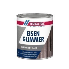 KRAUTOL EISENGLIMMER | Dikke laag verf - RAL9007 Grijs Aluminium