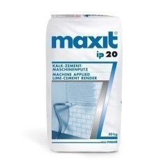 maxit ip 20 - Machinale kalkpleister voor binnen - 30kg