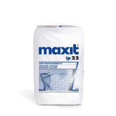 maxit ip 22 - gipsmachinepleister voor binnen - 30kg