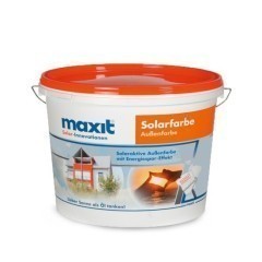 maxit Solarfarbe - siliconenhars gevelverf, wit