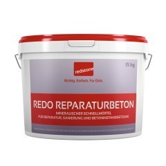redstone Redo reparatie beton | 4 in 1 multi-mortel - 15kg (2x7,5kg)