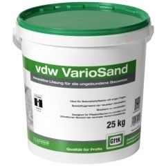 vdw VarioSand basalt grijs - 25kg