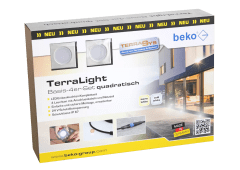 beko TerraLight basis set van 4 hoekige 60x60mm